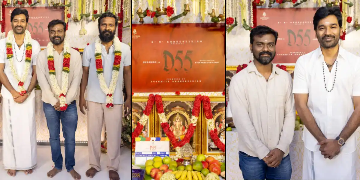dhanush 55 movie music director annoucement