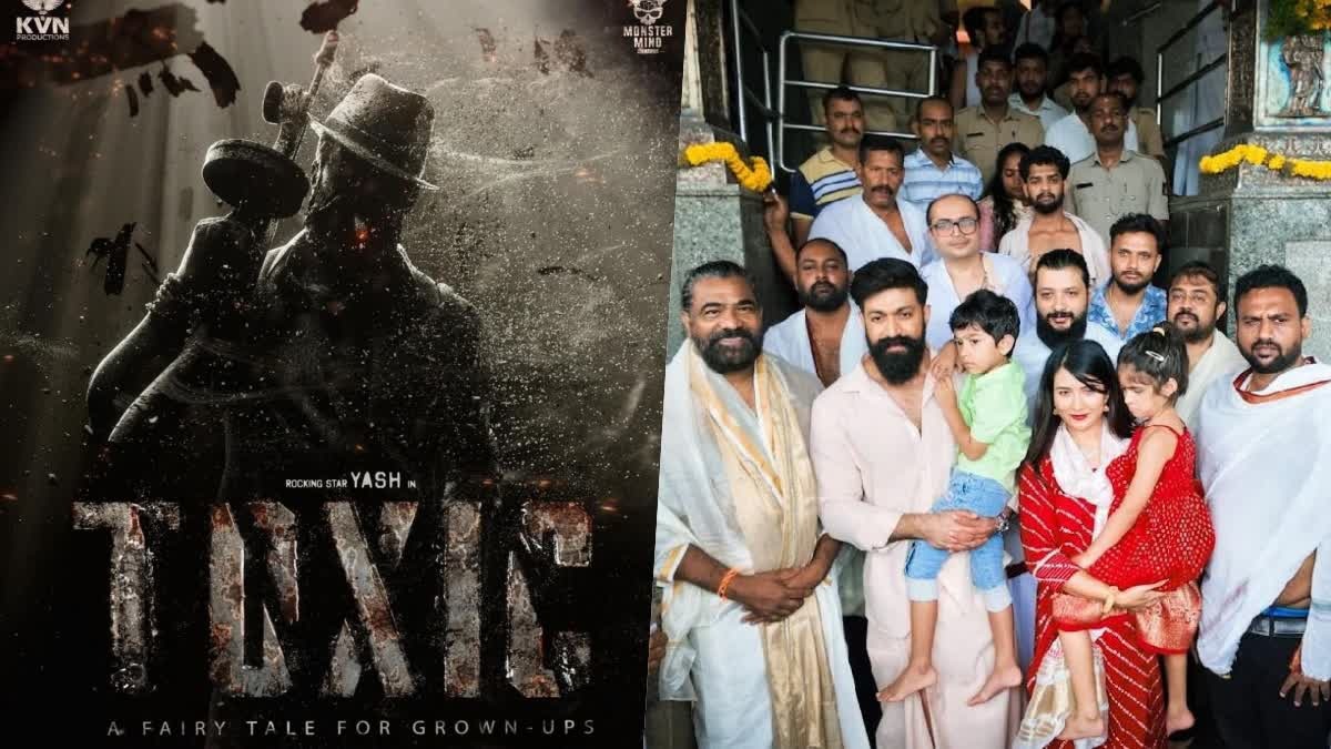toxic movie update nayanthara look released