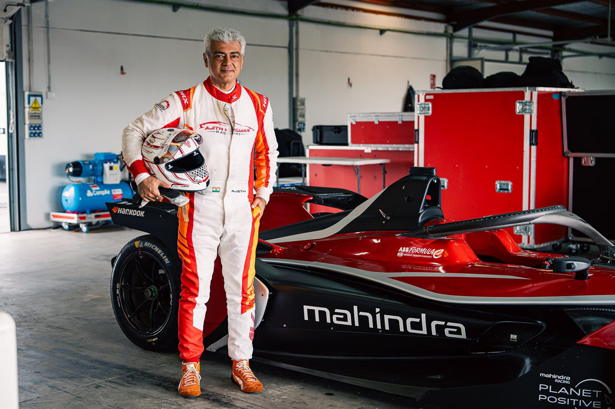 RACE MODE ON!” – Ajith Kumar on the racing track again! 