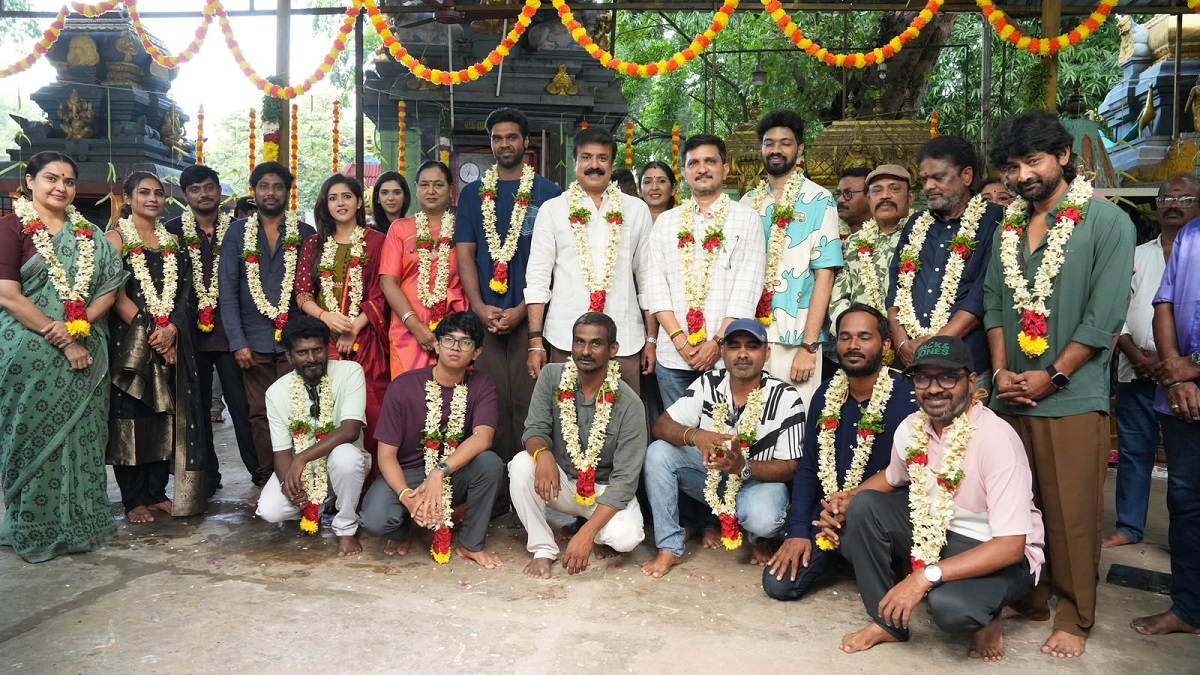 Captain Cine Creations’ 10th Film Begins with a Grand Pooja Ceremony